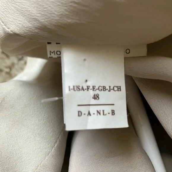 Brunello Cucinelli Women’s Leather Suede Wrap Around Jacket Sz 48 US 12 14 LUXE - Picture 4 of 14